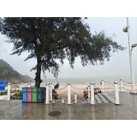 溪涌之行，6月風(fēng)雨擋不住激埃特的熱情